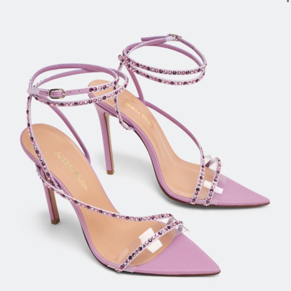 Andrea Wazen Pink Heels